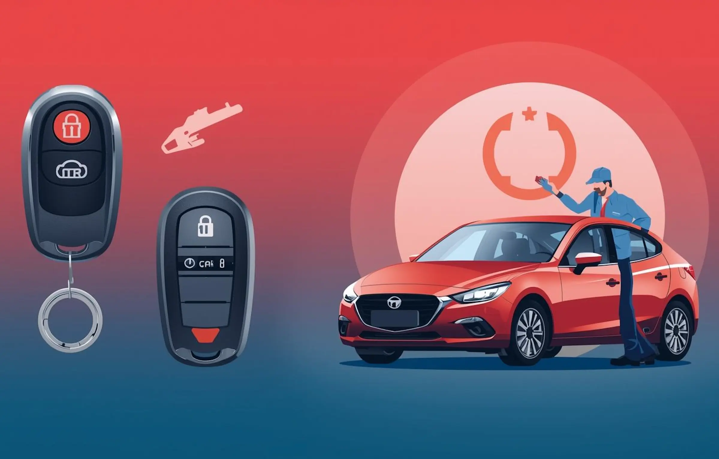 قفل‌گشایی خودرو و کپی کلید - خدمات کلیدسازی سیار ۲۴ ساعته میکانو