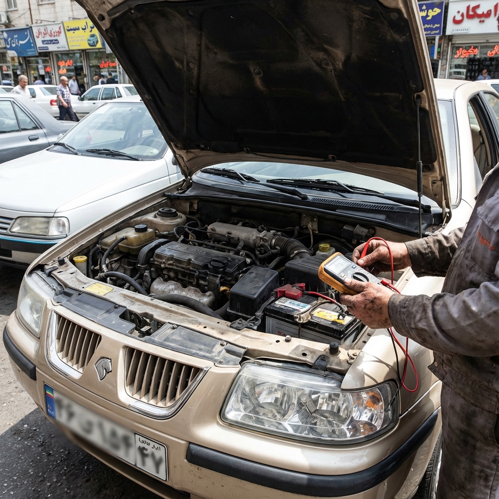 امداد باطری سیار میکانو - شارژ و تعویض باطری در محل