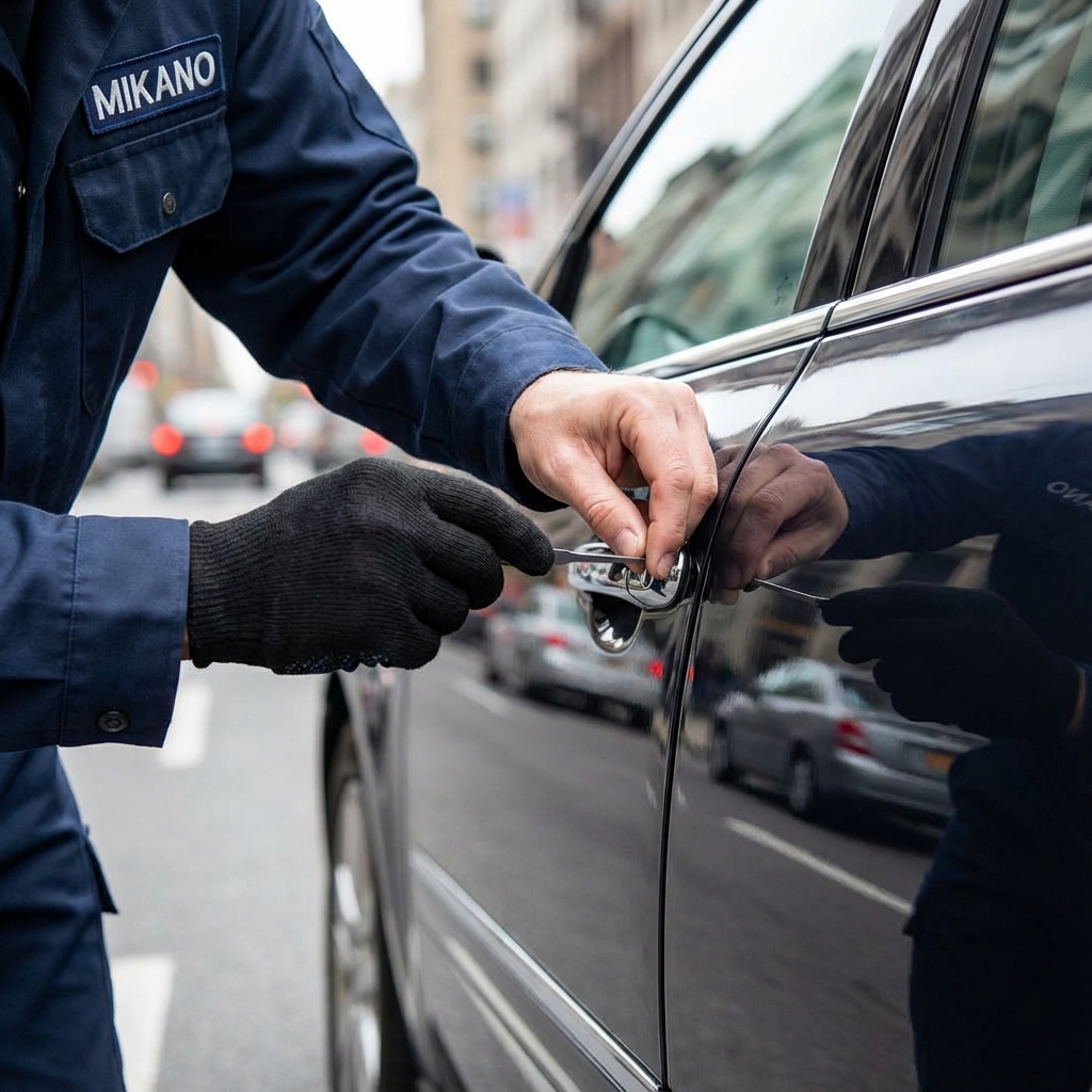 قفل‌گشایی خودرو و کپی کلید - خدمات کلیدسازی سیار ۲۴ ساعته میکانو