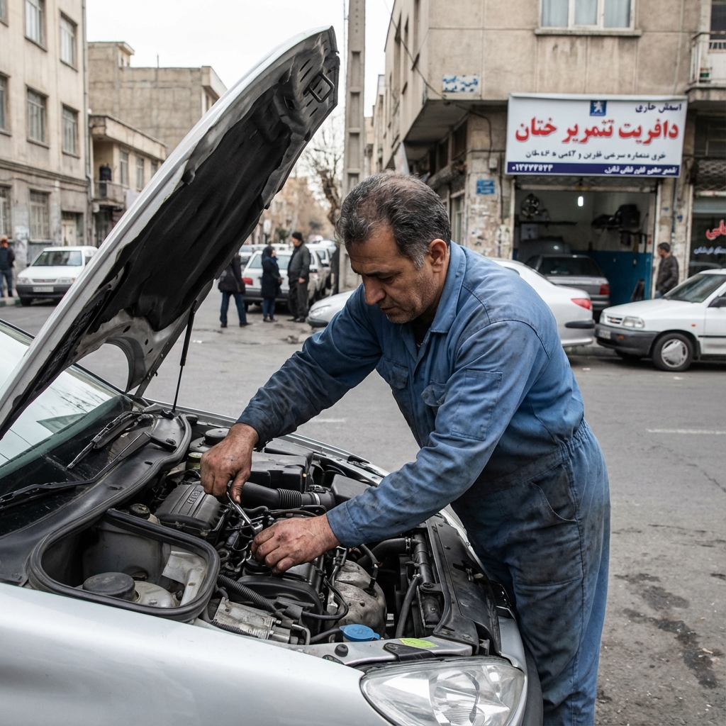 مکانیک سیار تهران - تعمیرات تخصصی خودرو در محل